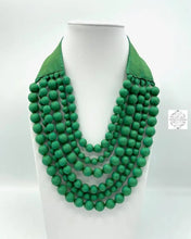 Load image into Gallery viewer, Cambodian Silk Beaded Multi-Strand Adjustable Necklaces (Multiple Colors) Handbags