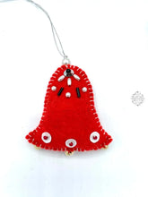 Load image into Gallery viewer, Christmas Ornaments | Fabric Ornaments Handsewn Decorations From Kyrgyzstan Cute Tree Hanging