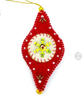 Load image into Gallery viewer, Christmas Ornaments | Fabric Ornaments Handsewn Decorations From Kyrgyzstan Cute Tree Hanging