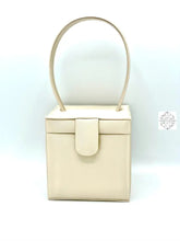 Load image into Gallery viewer, Customized Silk Square Handbags | Made to Order | Pick bag color & floral arrangement | Special Occasion Purse, Top Handle, Overshoulder