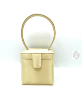 Load image into Gallery viewer, Customized Silk Square Handbags | Made to Order | Pick bag color & floral arrangement | Special Occasion Purse, Top Handle, Overshoulder