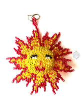 Load image into Gallery viewer, Hand Beaded Ornaments From Guatemala | Home Decor Hanging Nature Birds Sun Dragonfly Decorations