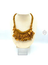 Load image into Gallery viewer, Peruvian Handmade Knitted Necklace | Super Soft Felt Fabric Tassel Made In Peru Spring Style Fashion