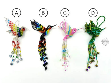 Hummingbird Decoration | Hand Beaded Home Decor Hanging Bird Ornaments A Ornaments