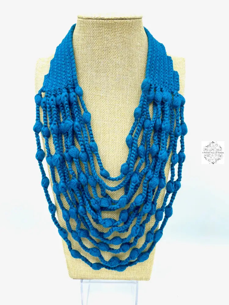 Knitting necklace 2025