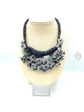 Load image into Gallery viewer, Peruvian Handmade Knitted Necklace | Super Soft Felt Fabric Tassel Made In Peru Spring Style Fashion
